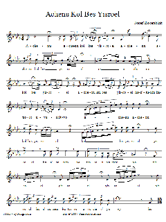 Achenu Kol Bes Yisroel von Yossele Rosenblatt (Download) 