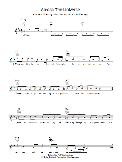 Across The Universe von The Beatles (Download) 