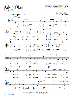 Adon Olam von Rebecca Schwartz (Download) 