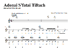 Adonai S'fatai Tiftach von Lisa Levine (Download) 