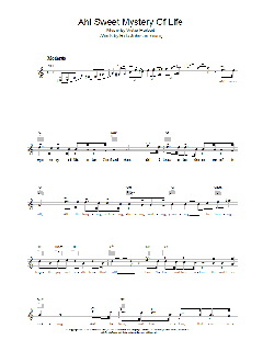 Ah! Sweet Mystery Of Life (Download) 