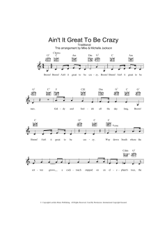 Ain't It Great To Be Crazy (Download) 