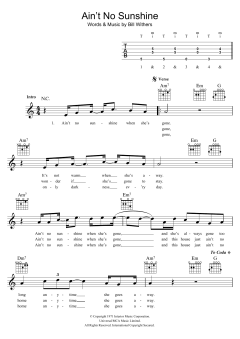 Ain't No Sunshine von Bill Withers (Download) 