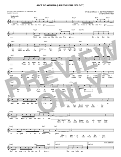 Ain't No Woman von The Four Tops (Download) 