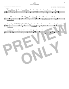 Air von Georg Friedrich Händel (Download) 