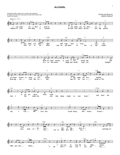 Alcohol von Brad Paisley (Download) 