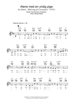 Alene Med En Yndig Pige von Kai Normann Andersen (Download) 