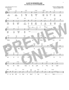 Alice In Wonderland von Bill Evans (Download) 