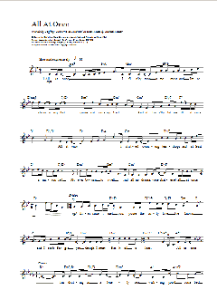 All At Once (Download) 