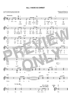 All I Have Is Christ von Jordan Kauflin (Download) 