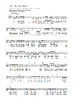 All I Really Want (Download) 