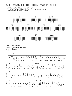 All I Want For Christmas Is You von Mariah Carey (Download) 