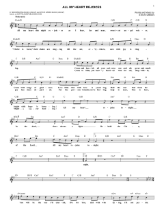 All My Heart Rejoices von Steve Green (Download) 