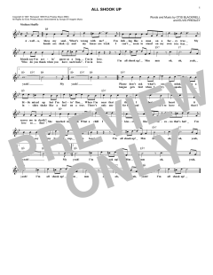 All Shook Up von Elvis Presley (Download) 