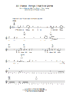 All These Things That I've Done von The Killers (Download) 