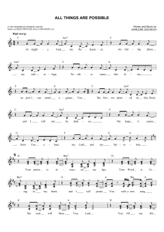 All Things Are Possible von Hillsong Worship (Download) 