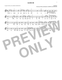 Aloha Oe von Queen Liliuokalani (Download) 