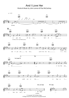 And I Love Her von The Beatles (Download) 