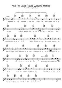 And The Band Played Waltzing Matilda (Download) 