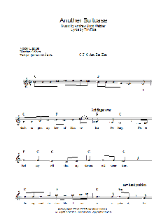 Another Suitcase In Another Hall von Tim Rice (Download) 