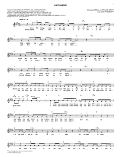 Anti-Hero von Taylor Swift (Download) 