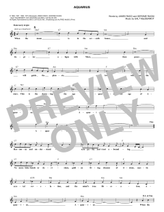 Aquarius von James Rado (Download) 