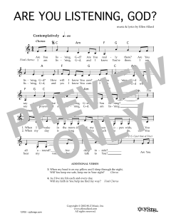 Are You Listening God (Download) 