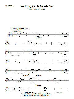 As Long As He Needs Me von Lionel Bart (Download) 