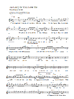 As Long As You Love Me von Backstreet Boys (Download) 