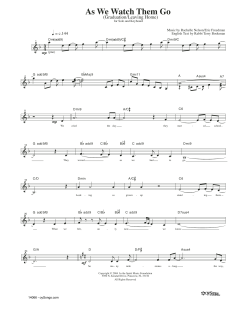 As We Watch Them Go (Download) 