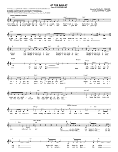 At The Ballet von Marvin Hamlisch (Download) 