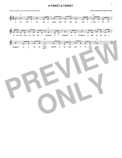 A-Tisket A-Tasket (Download) 