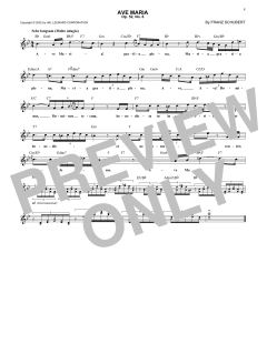 Ave Maria, Op. 52, No. 6 (Download) 