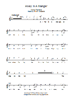 Away In A Manger von Traditional (Download) 