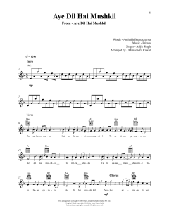 Aye Dil Hai Mushkil von Arijit Singh (Download) 