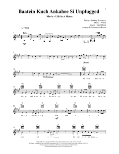 Baatein Kuch Ankahee Si von Pritam Chakraborty (Download) 