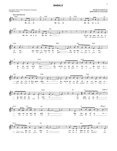 Babalu von Margarita Lecuona (Download) 