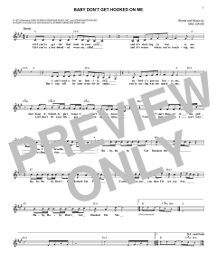 Baby Don't Get Hooked On Me (Download) 