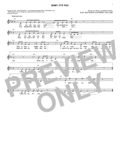 Baby, It's You von Smith (Download) 