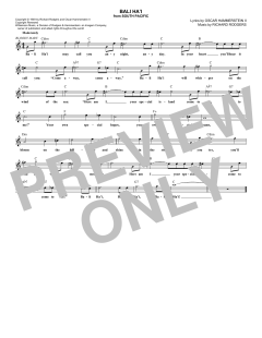 Bali Ha'i von Richard Rodgers (Download) 