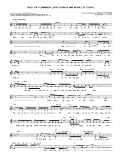 Ball Of Confusion von The Temptations (Download) 