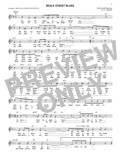 Beale Street Blues von William Christopher Handy (Download) 