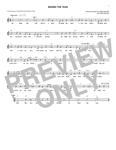 Behind The Tear von Sonny James (Download) 