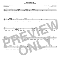 Bella Notte von Peggy Lee (Download) 