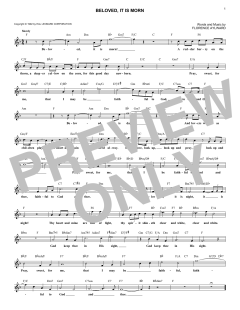 Beloved, It Is Morn (Download) 