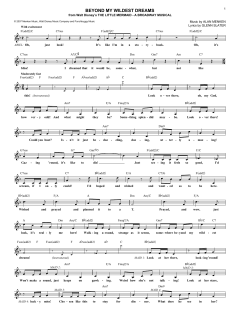 Beyond My Wildest Dreams von Glenn Slater (Download) 