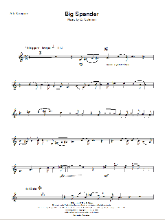 Big Spender von Cy Coleman (Download) 
