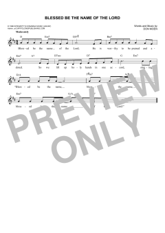 Blessed Be The Name Of The Lord (Download) 