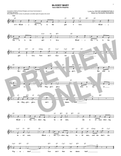 Bloody Mary von Richard Rodgers (Download) 