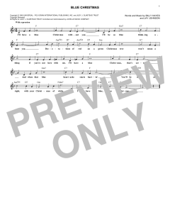 Blue Christmas von Elvis Presley (Download) 